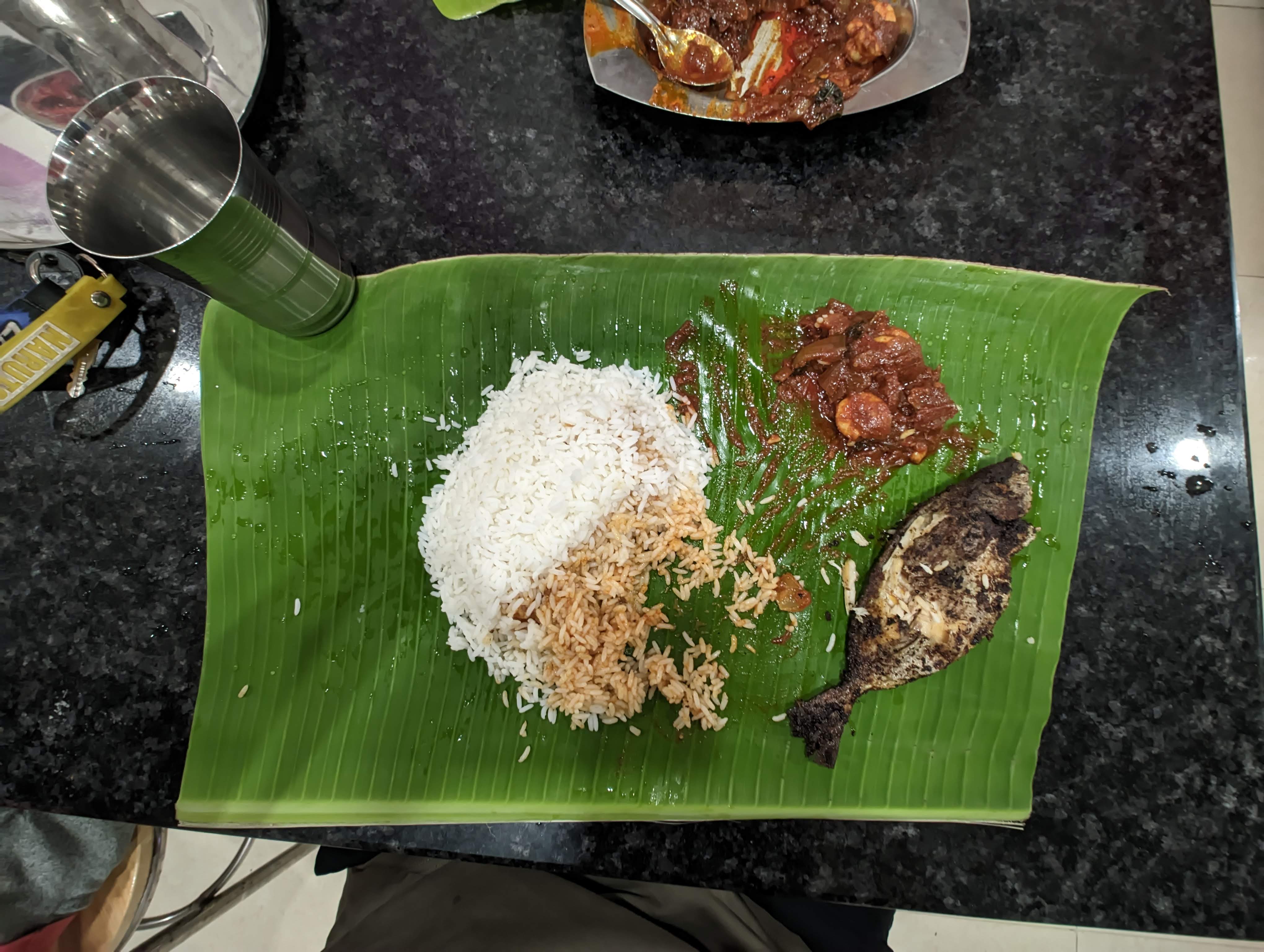 Food at Dhanuskodi